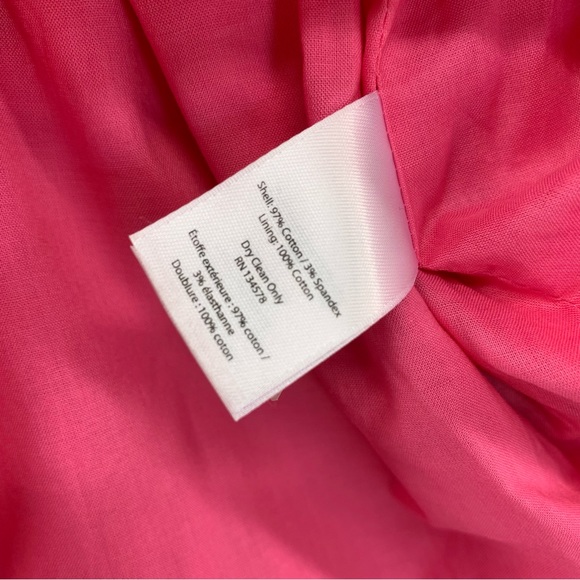 Vineyard Vines Pink Strapless Shells Allover Dress - Picture 9 of 10